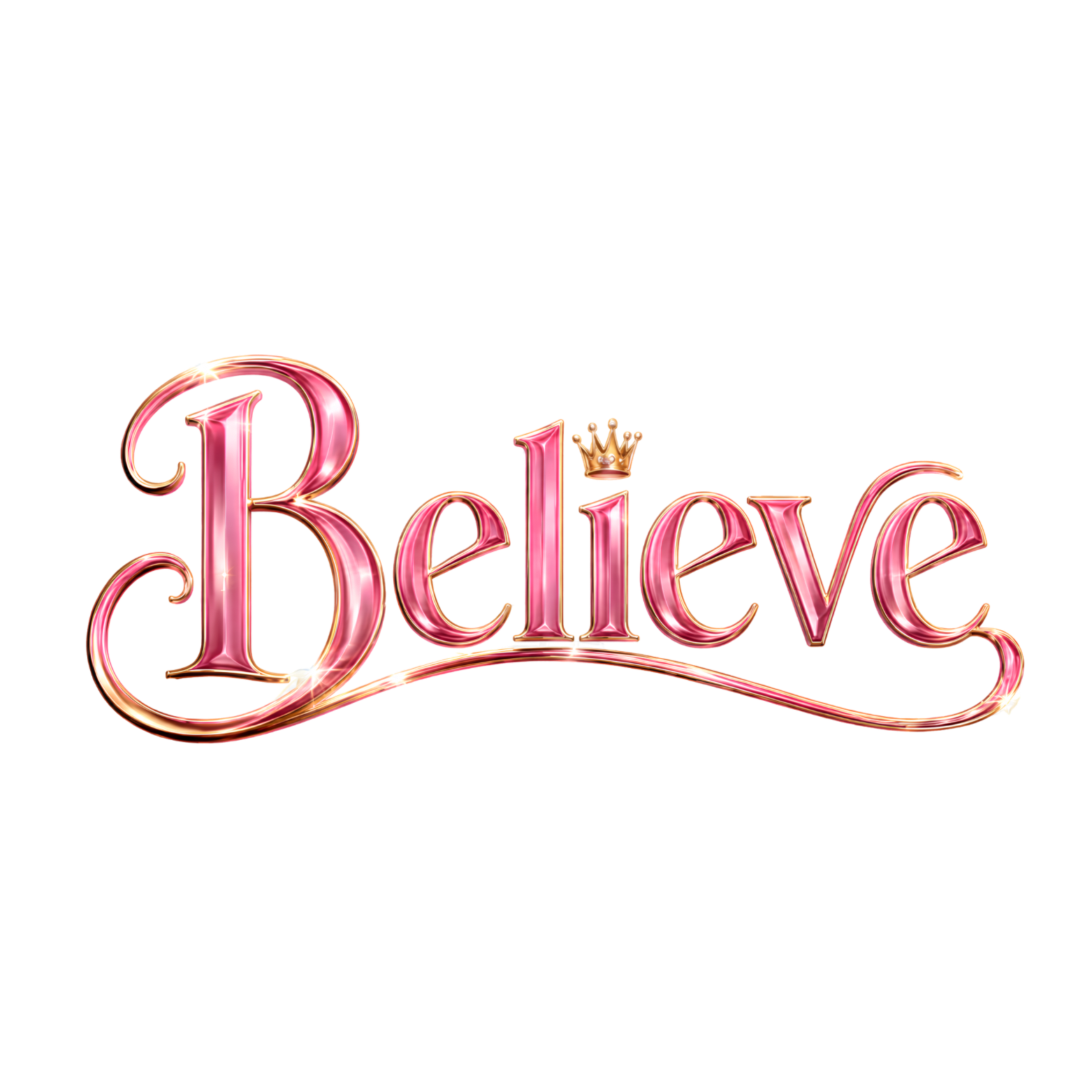 Believe the Musical official logo