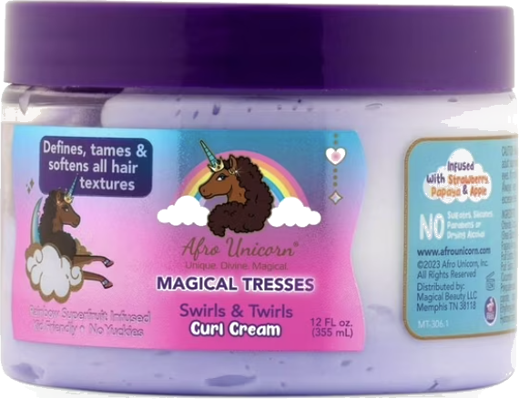 Afro Unicorn Swirls and Twirls Curl Cream